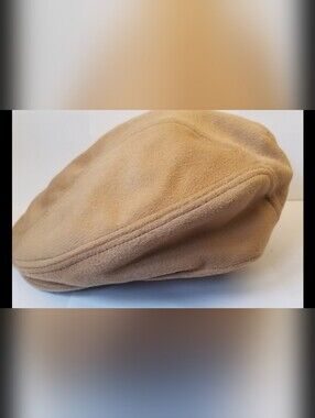 Orvis Tan Cashmere Cabbie/Newsboy Cap XXL
